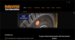 Desktop Screenshot of industrialtyre.eu