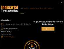 Tablet Screenshot of industrialtyre.eu